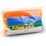 Bâtir des blocs Sticks Enfants DIY Ensemble de jouets pour la construction en interconnexion Apprentissage précoce Construction de blocs de construction en plastique