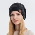 thumbnail image 4 of Women Winter Mixed Color Wool Knitting Hat Warm Fashion Pullover Warm Hat, 4 of 4