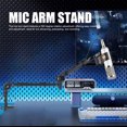 thumbnail image 3 of Support de Bras de Microphone, Rotation à 360 Degrés, Bras de Suspension de Microphone, Capacité de Charge de 1,5kg pour Micros à Condensateur, 3 of 7