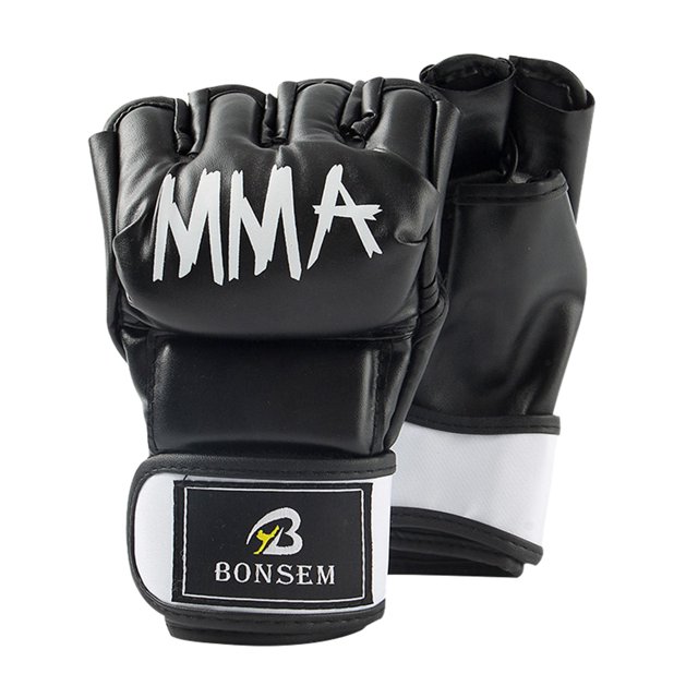 kurtrusly Ergonomic Designed Boxing Training Gloves For Reliable Protection Wear Resistant And Durable Teen -4oz Black
