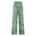 thumbnail image 4 of Pantalons pour Femmes, Pantalons Larges à Rayures Imprimées à Cordon de Serrage pour Femmes, 4 of 4