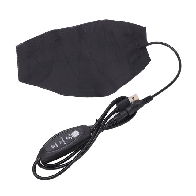 Tapis Chauffant USB, 3 Vitesses Polyester Pliable, Inconfort en Coton, Tapis Chauffant Électrique Allégeant pour Bureau