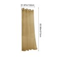 thumbnail image 4 of Bowayaoa Rideau de Pluie Imperméable d'Extérieur pour Patio, Moustiquaire en Polyester avec Semi-Occultation, Rideau d'Intimité Perforé pour Gazebo, Véranda, Terrasse de Jardin, 4 of 7