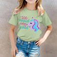 thumbnail image 2 of TZEWGL Chemise Mignonne pour Fille Garçon Imprimé Col Rond Manches Courtes Ample pour Bébés Taille 10-11T, 2 of 4