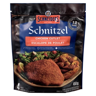Schneiders Frozen Chicken Schnitzel Cutlets, 450 g