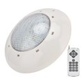thumbnail image 2 of Underwater Light, IP68 Waterproof Adjustable Brightness Swimming Pool Light 12 V Safe Voltage With 18 Key Remote Control For Aquarium For Pond For Swimming Pool 12W 1200LM, 2 of 8