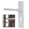 thumbnail image 4 of Y1-13 Sand White Simpel Aluminum Alloy Mechanical Latch Lock Home Security, 4 of 10