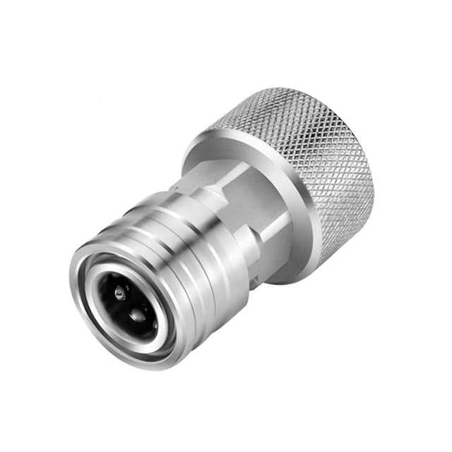 Garden Hose to Pressure Washer Adapter 3/4 Inch to /4 Inch, ZZkhGO Stainless Steel Quick Connect for High Pressure, Leak Proof Car Wash Accessory with Secure Locking for Patio Home Cleaning