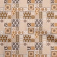 thumbnail image 1 of oneOone Viscose Chiffon Brown Fabric Patchwork Craft Projects Decor Fabric Printed By The Yard 42 Inch Wide-4C, 1 of 5