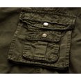 thumbnail image 1 of pitrice Cargo Shorts Pantalons Décontractés Homme Tenue Résistance à l'Usure Chic Design Épaissir Extérieur Intérieur Longue Durée Commodité Travail Costume Vert 32, 1 of 7