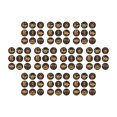 thumbnail image 3 of simhoa Multipurpose Eid Mubarak Stickers Labels Diary Stickers for Banquet Party Events D, 3 of 8