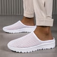 thumbnail image 4 of Dakaela Womens Mesh Walking Mules Comfortable Walking Running Shoes Open Back Slip on Sneakers, 4 of 7