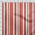 thumbnail image 4 of oneOone Cotton Poplin Red Fabric Stripes Sewing Craft Projects Fabric Prints By Yard 42 Inch Wide, 4 of 4
