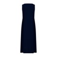 thumbnail image 4 of Jsaierl Robe en Lin pour Femmes Été Sans Manches Unie Décontractée Ample Fluide Maxi avec Poches, 4 of 5