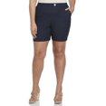 thumbnail image 2 of Rafaella Women's Extended Tab Shorts with Pockets, 2 of 5