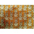 thumbnail image 4 of oneOone Cotton Silk Fabric Rabbit Block Printed Fabric 1 Yard 42 Inch Wide, 4 of 4