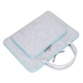 thumbnail image 1 of Felt Laptop Notebook Bag with Handle and Pocket Computer Case(13''), 1 of 5