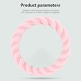 thumbnail image 3 of TIMIFIS Steering Wheel Covers Car Steering Wheel Cover with Soft Warm Non-Slip Car Decoration Car Wheel Protector Universal Fits 14-15 Inches Car Accessories, 3 of 7
