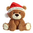 thumbnail image 1 of Aurora Peluches My First Christmas Bear 10 Pouces, 1 of 2