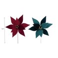 thumbnail image 4 of Lot De 12 Pics À Poinsettia Sherpa (Assortiment), 4 of 4