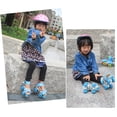 thumbnail image 2 of Romacci Patins à Roulettes à Taille Ajustable Patins à Double Rangée Chaussures de Patinage Patins à Double Roues pour Débutants Filles Garçons, 2 of 7