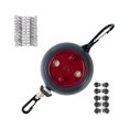 thumbnail image 1 of Abbracc Corde à Linge de Camping Portable Corde à Linge Sans Perçage Légère Ajustable Lessive Rouge 8 m avec Pince, 1 of 7