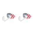 thumbnail image 1 of Ruiboury Mouthguards For All Durability And Fit For Any Mouth Shape Tooth Braces Mouth Guard Unique USA Flag 2Set, 1 of 1