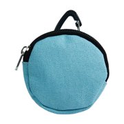 S SERENABLE Dog Treat Pouch Small Practical Pet Treat Container for Puppy Walking Travel Blue