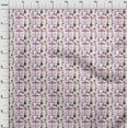 thumbnail image 4 of oneOone Tissu Polyester Spandex Blanc Matériel de Robe de Cirque Tissu Imprimé Tissu au Mètre 56 Pouces de Large-Aa, 4 of 5