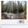 thumbnail image 2 of Designart - Panorama de Rivière de Montagne - Impression d'Art sur Toile Paysage, 2 of 4