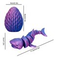 thumbnail image 3 of Birdeem Fish Tank Decorations, Fish Tank Decoration, Sharks Ornament Fish Tank Coffee Table Ornament All Joint Movable Standing Small Gift, Shark Tank Products, 3 of 5