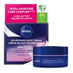NIVEA Nourishing Night Cream 24H Moisture for Dry Skin