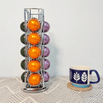 thumbnail image 2 of Coffee Pod Holder for Vertuo Line Coffee Capsule Pods Holder Display Stand 20Cups Storage Organizer Shelves Rack,A, 2 of 6