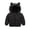 Noir, variante sur Manteau d'Hiver pour Bébés Garçons, Manteau Matelassé pour Bébés Filles, Mignon avec Capuche à Oreilles d'Ourson, Vestes à Capuche avec Poches, Manteau en Duvet Coupe-Vent pour Enfants, Manteau d'Hiver pour Bébés et Enfants, Vêtements Chauds et Épais 3-4 Ans
