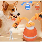 Sentmoon Jouets pour chiens pour grands chiens Jouet interactif Jouet pour chien Jouet de saut Jouet familial pour chien Trois modes avec sons chirping