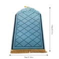 thumbnail image 3 of Portable Prayer Rug: Thick Embossed Flannel Prayer Mat With Sponge Base For Indoor/Outdoor Use, 3 of 4