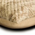thumbnail image 2 of The HomeCentric Pillow Covers, Copper Pack of 2, 16"x16" (40x40 cm) Throw Pillows, Linen Patchwork, Foil & Quilted Throw Pillows For Couch, Striped Pattern Modern Style Easter - Copper Lane, 2 of 3