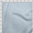 thumbnail image 4 of oneOone Silk Tabby Sky Blue Fabric Sewing Craft Projects Fabric Prints By Yard 42 Inch Wide, 4 of 4