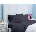 thumbnail image 2 of Gouchee Home Microfiber Sheet Set – King 4-Piece Bedding Set, Ultra-Soft Microfiber, Wrinkle-Resistant & Breathable Charcoal Bed Sheets, 2 of 2