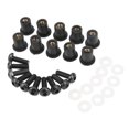 thumbnail image 4 of Windscreen  Nuts, 5x16mm Windshield  Nuts Aluminum Alloy  For Sport Motorcycles Black, 4 of 8
