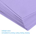 thumbnail image 4 of Uxcell 50 Feuilles Papier Copie Coloré pour Bureau Impression Formulaires d'Invitation Projets d'Art Violet Pâle 8.27 x 11.7 Pouces, 4 of 6