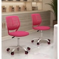 thumbnail image 1 of Homy Casa 2 Packs Compact Rolling Desk Chair for Student, 1 of 10