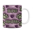thumbnail image 3 of Dog Mom Dog Inflated Mug Personalized Ceramic Mug Pet Lovers, 3 of 4