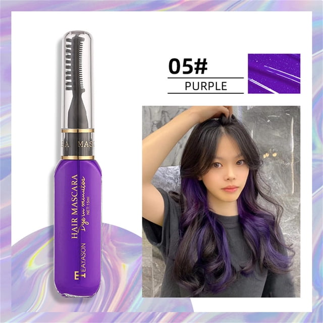 Jusqu'à 60 % de Rabais Cadeaux Xihbxyly Agent Capillaire Jetable Mascara à Rendu Unique Pâte Multicolore Couleur Disponible Cheveux et Cils Double Usage Offres Hebdomadaires