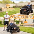 thumbnail image 3 of iYofe Ford Bronco Raptor Electric Ride on Toy Car for Toddler Kids, 12V Battery Powered Ride on Cars w/Remote Control, Bluetooth & Lights, Black, 3 of 7