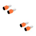 thumbnail image 4 of mmirethe 2pack/lot Motorcycle Grips Handle Bar Grips Easy Installation For Enhanced orange 2Set, 4 of 6