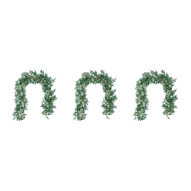 mmirethe Widely Application Garland Easy Care For Lifelike Looking Decoration 2m 3Set