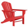 thumbnail image 4 of Portside Classic Outdoor Adirondack Chair (Set of 4) in Red, 4 of 8