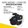 thumbnail image 2 of Aero Wedge Pack, with Fixer F25, Small, 2 of 6