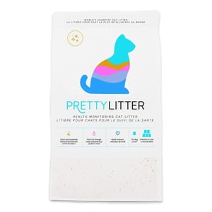 PrettyLitter Health Surveillance de la litière de chat, 8lb